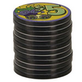 Black - 1.5 Description: Black - 1.5" Diameter Poker Chip with Black Edge